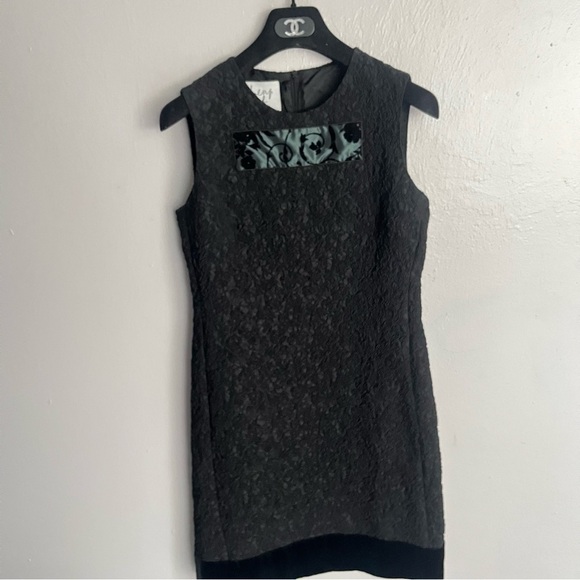 Moschino Cheap and Chic Vintage 90s Brocade Cocktail Dress Size 4 - Picture 15 of 15